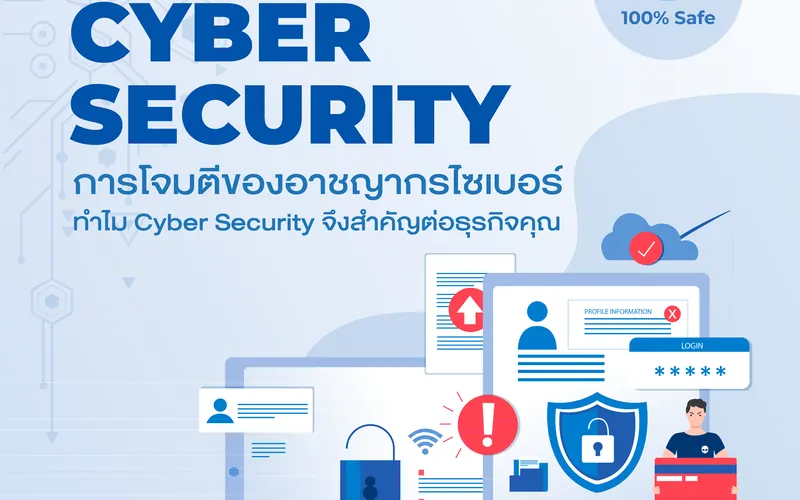 การโจมตีของอาชญากรไซเบอร์: ทำไม Cyber Security ถึงสำคัญกับธุรกิจคุณ