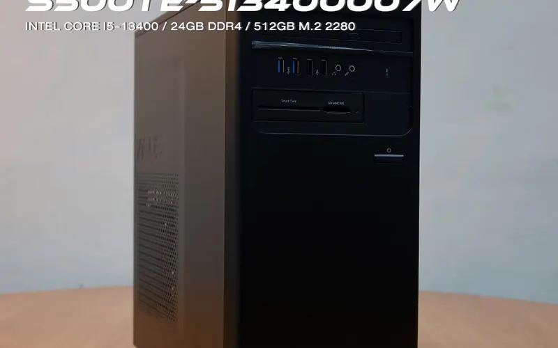 PC ASUS S500TE-513400007W (i5Gen13/24GB DDR4/512GB M.2 2280) + Monitor 23.8 in 24K Budget