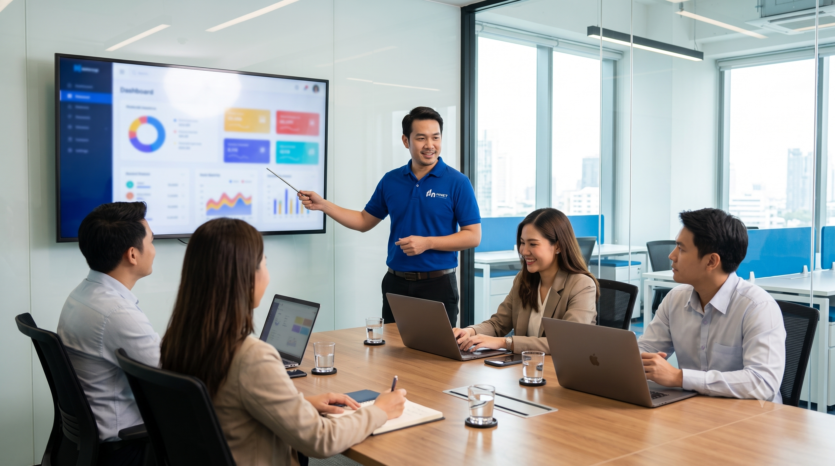 คลาสอบรมการใช้งาน Microsoft 365 และ Copilot ให้พนักงานองค์กรโดยทีม Hinet
