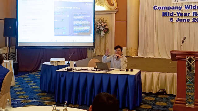บรรยากาศการอบรม Microsoft 365 และ Copilot 2